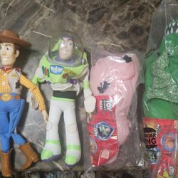 Burger King toy story plush pals.