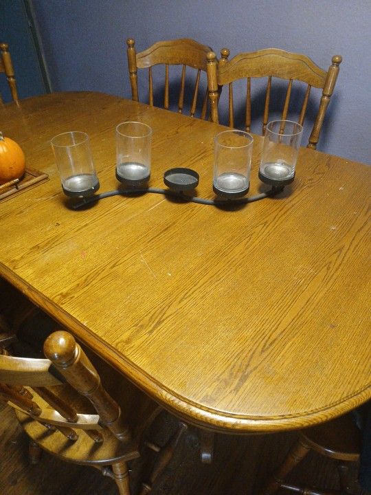 Large Cast Iron Candle Holder 