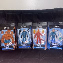 Marvel Legends Fantastic Four Set Walgreens Exclusive & New/Sealed