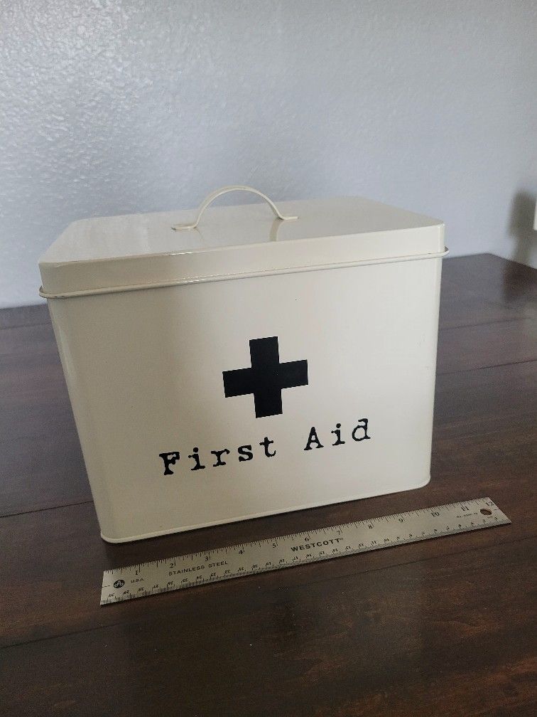 Metal First Aid Box