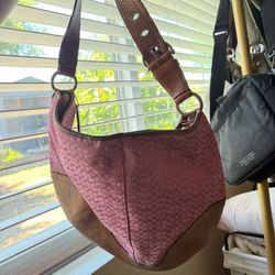 Vintage Coach Hobo Purse 