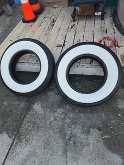 LOW-RIDERS. SPECIAL 2 WIDE WHITE  WALL TIRES