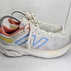 New Balance Fresh Foam X 1080v13 Shoes Women's 8.5 2A Sea Salt Running Sneakers