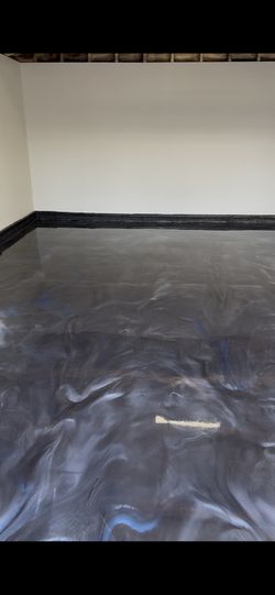 Epoxy Flooring Metallic / Flakes