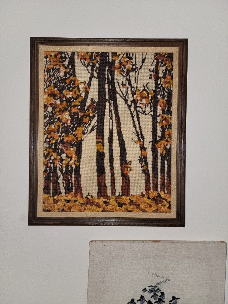 Vintage Handmade Tapestry