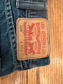 Mens Levi Strauss 559 Jeans