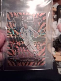 Cameron Johnson Panini Select Holo NBA Card