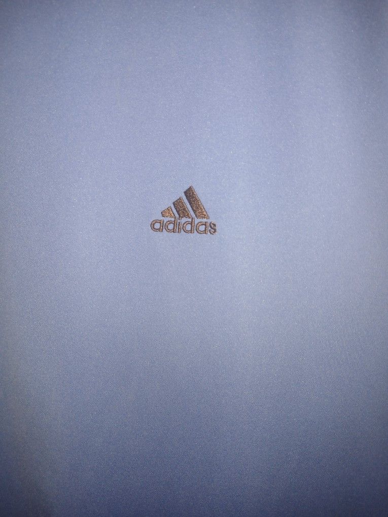 Vintage Adidas Work Out Selvelss Shirt Blue