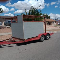 Selling The Shed Only. It Has A 2×2 Tubular Iron Frame.