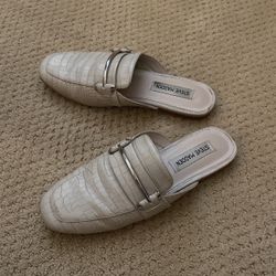 Size 6.5 Women kite Loafer Mules - Steve Madden