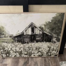 Farmhouse Living Room Picture 60x20