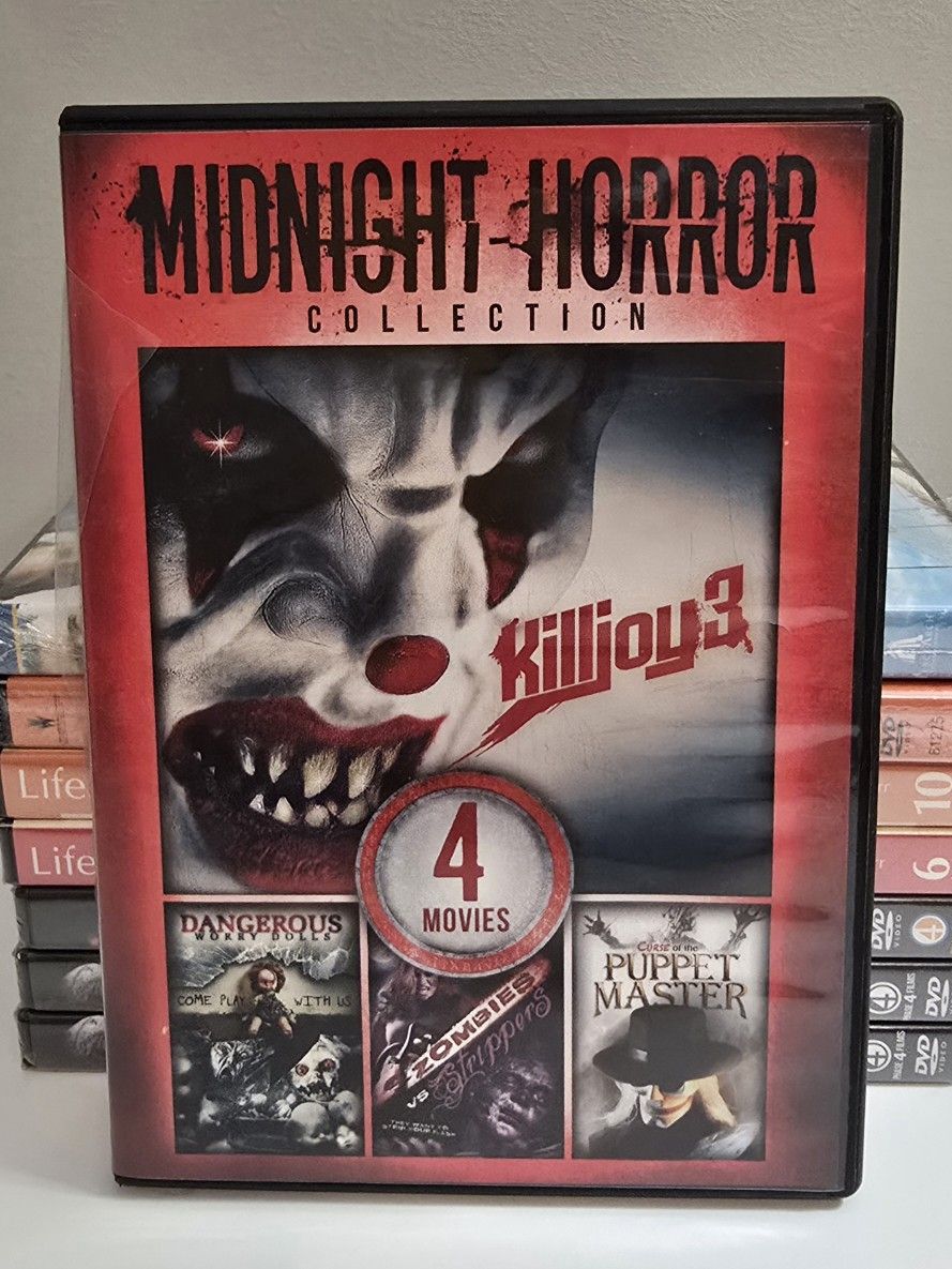 Midnight Horror Collection 4 Movies DVD New Killjoy 3 Curse Of Puppet Master