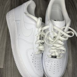 White Af1s