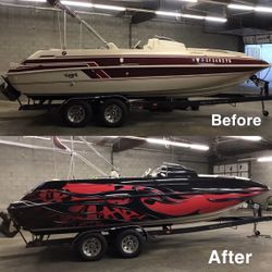 Boat Wrap ($150 A Foot) 