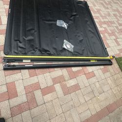 Soft Roll Up Truck Bed Tonneau Cover Compatible with 2019 2020 2021 2022 2023 2024 2025 Dodge Ram