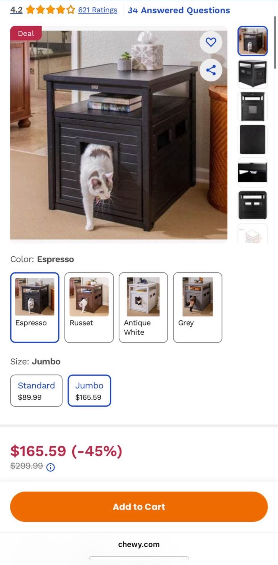 Cat litter furniture