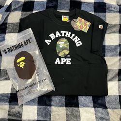 Bathing ape shirt camo style