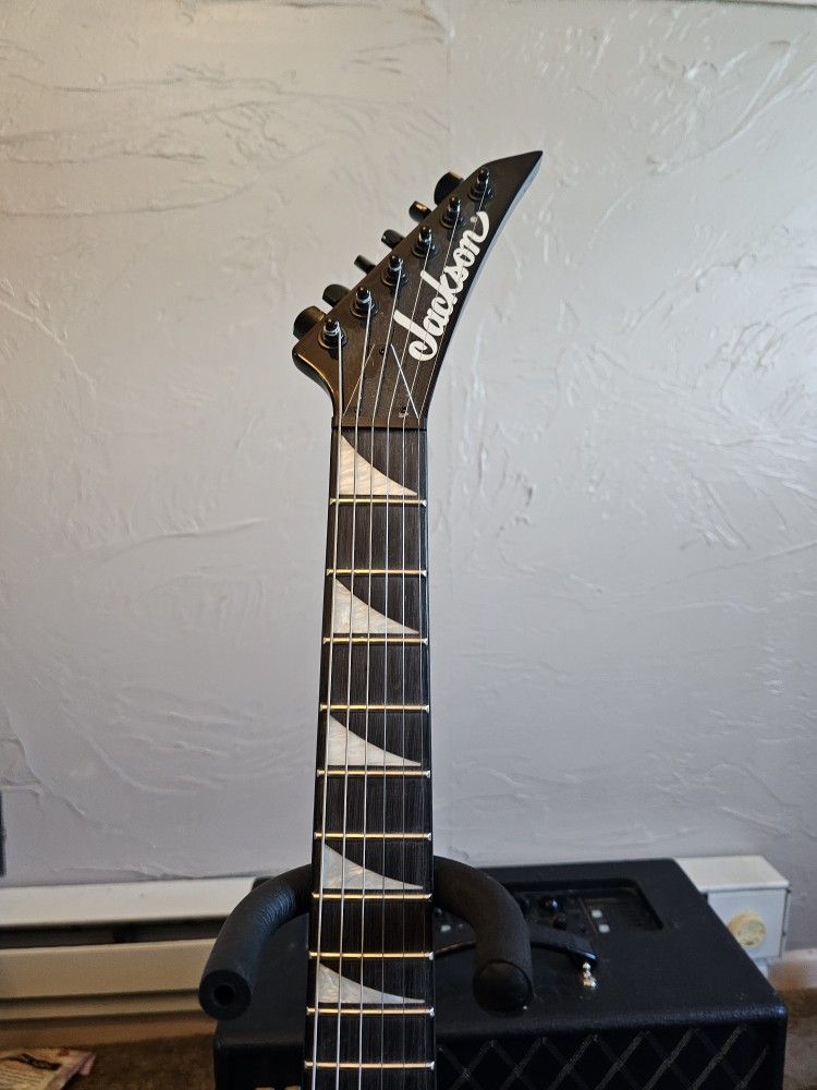 Jackson JS Series Dinky Minion JS1X Electric Guitar Silver Burst