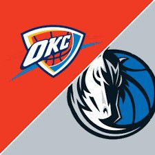2 Oklahoma City Thunder vs Maverick Tickets Sec 105 Row F $120 Each 
