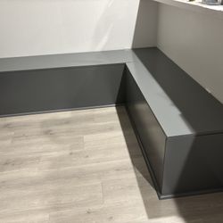 Breakfast Nook Custom Bench With Storage  