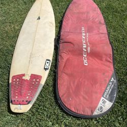 Surfboard With Bag