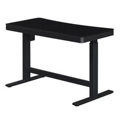 Twin Star Adjustable Standing Desk in Black