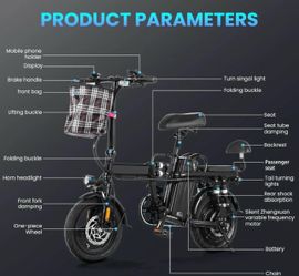 Scoot X2 Folding Electric Bike
