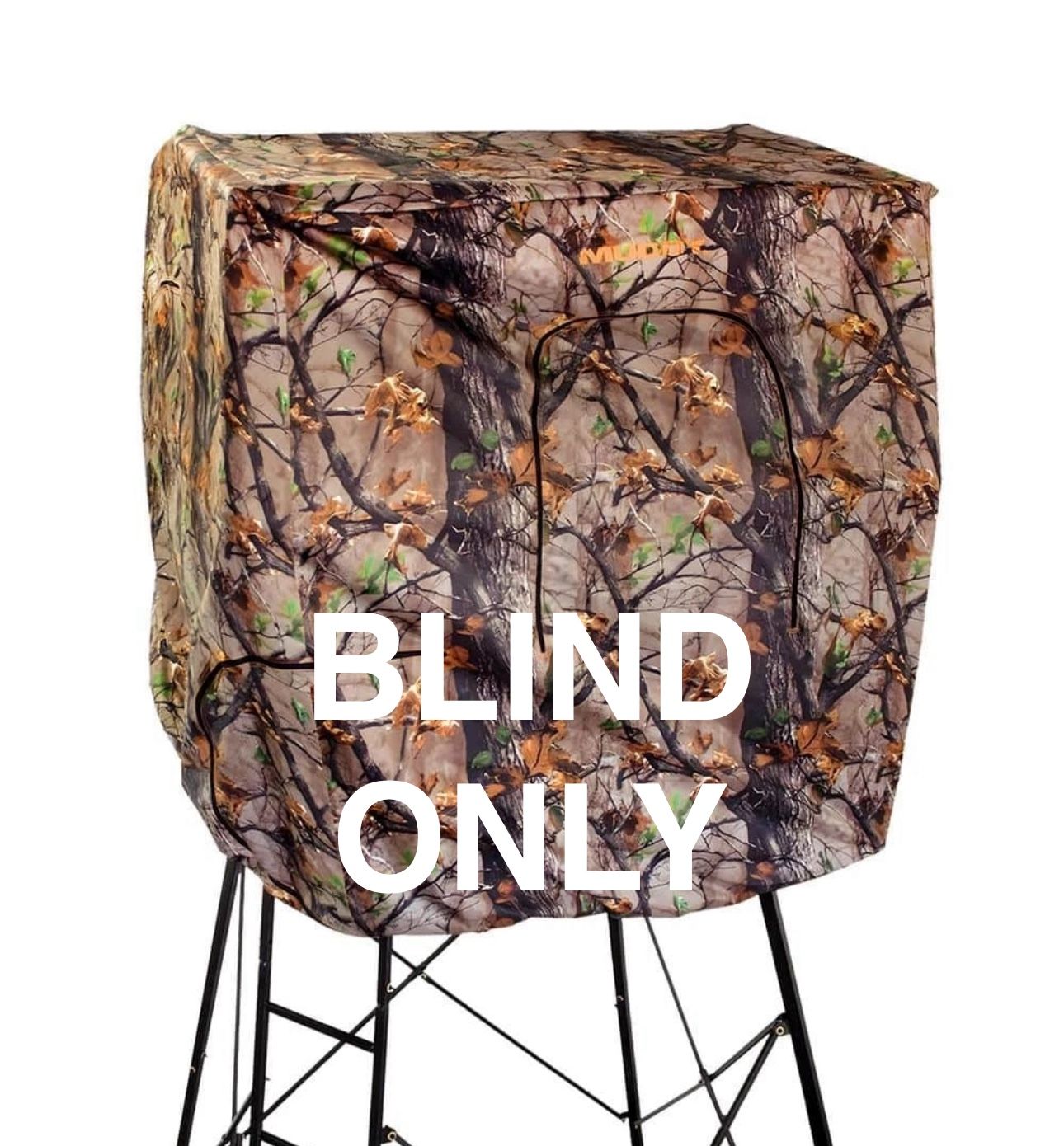 NEW Muddy Steel 7 ft. Tall Quad Pod Blind Kit Roof Enclosure with 4 Zippered Windows