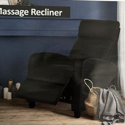 MASSAGE RECLINER CHAIRS! AVAILABLE IN BLACK AND GRAY!!