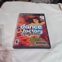Dance Factory (Sony PlayStation 2, 2006) Complete Tested Working PS2