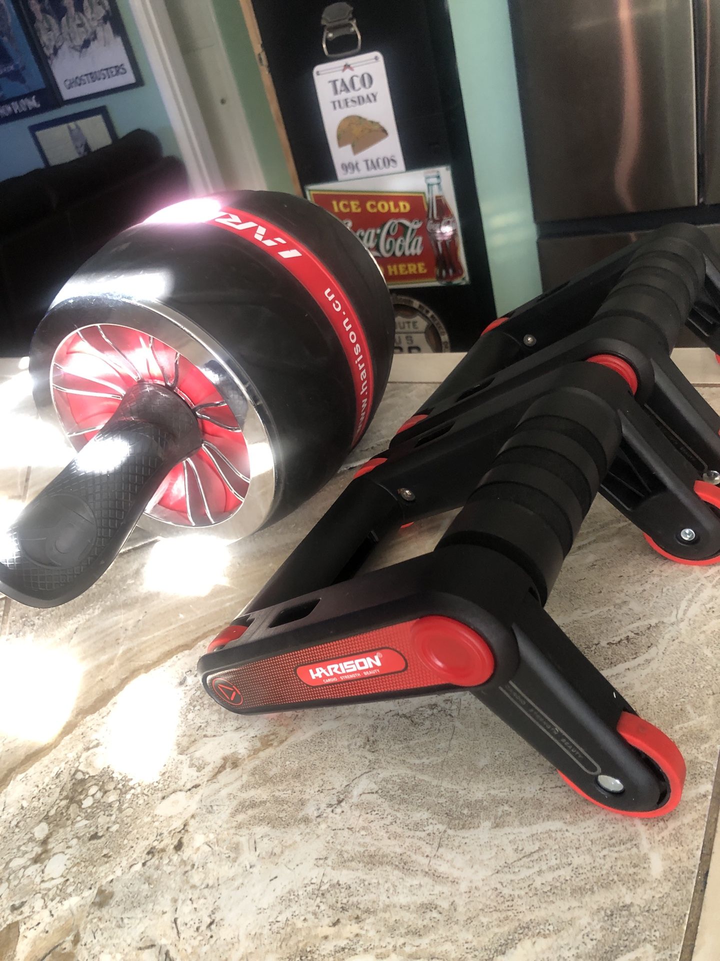 Harrison Ab Wheel Exercise Ab Wheel & Bonus
