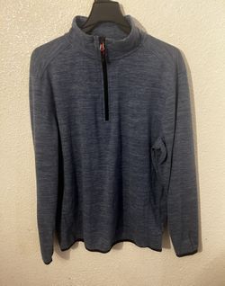 Avalanche Zip Stand Collar Pullover Sweater 