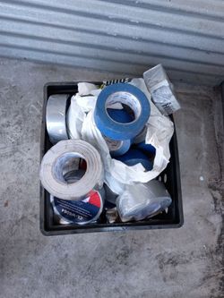 Mixed Tape Rolls Lot – Duct & Masking