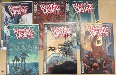 Vertigo dc comics bleeding hearts 1 2 3 4 5 6 complete arc camp morian