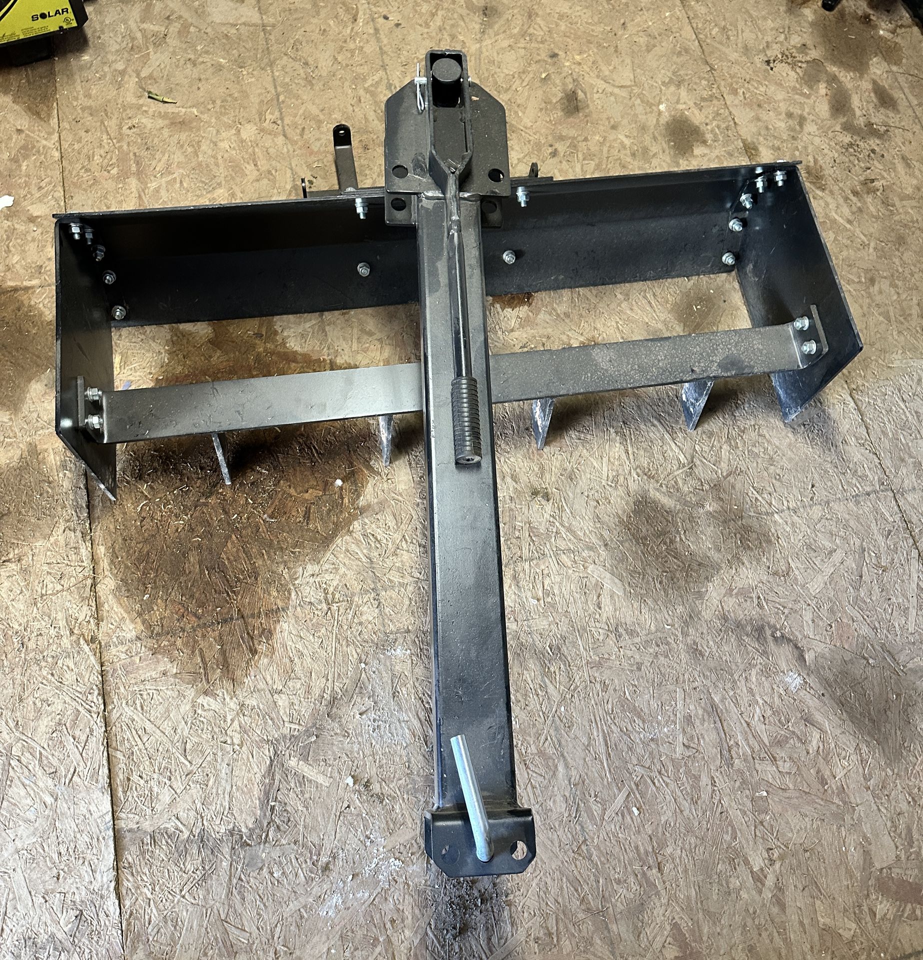 42” Tow Behind Box Scraper Lawn Tractor Attchment