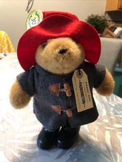 Paddington Bear 30th Anniversary Bear With Charcoal Coat - 11” Tall