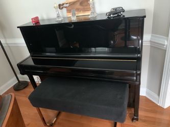 Bergman upright piano