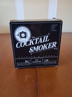 Cocktail Smoker 4 Woods - Open Box - Excellent Condition