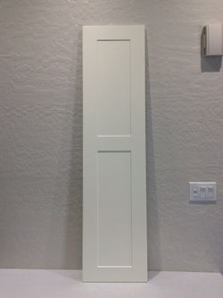 New IKEA Grimslov Made in Italy 60” X 15”  Off White Doors  -  $20 Each