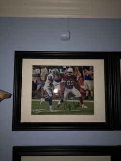 Andy Isabella autographed photo