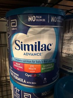 Similac advance blue 12.4 oz