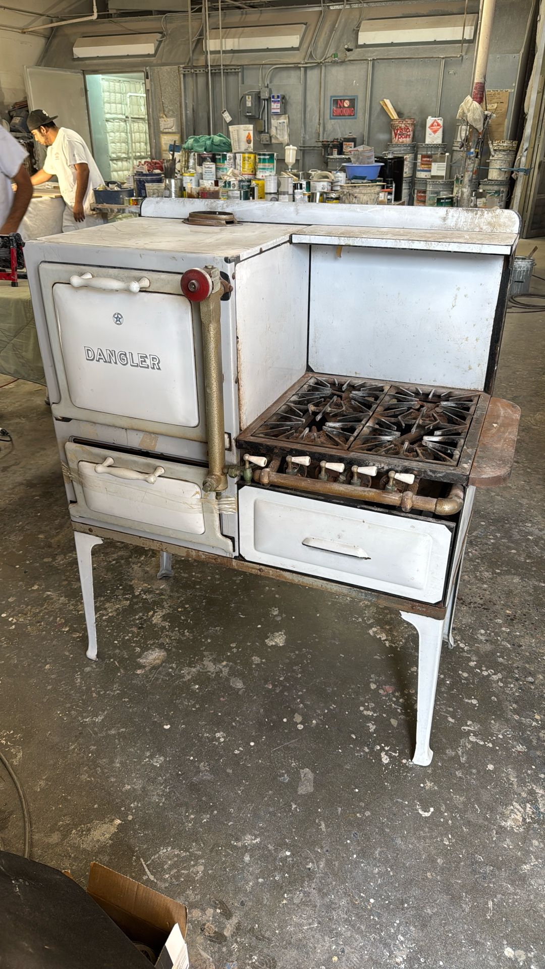 Antique Lorain Dangler Stove