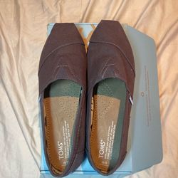 Brown TOMS Alpargata Slip-On