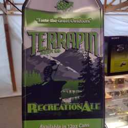 Terrapin Metal Beer Sign
