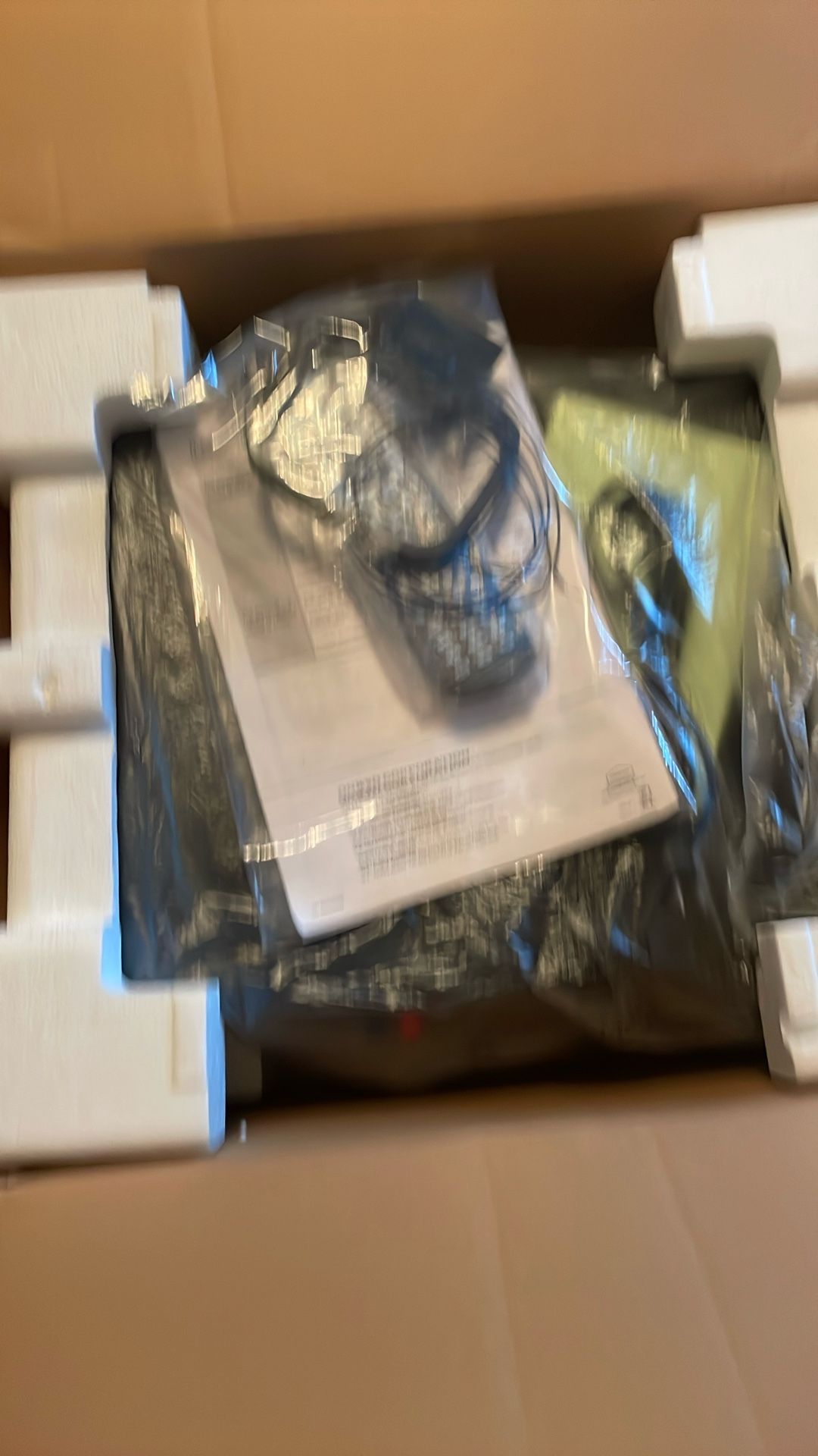 Onkyo receiver, black