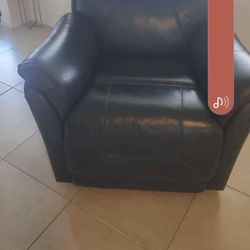 Recliner Chair Real Leather