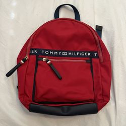 Tommy Hilfiger Red Backpack
