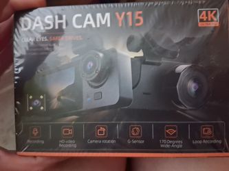 Dash cam y15 4k ultra