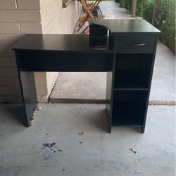 Small black Desk