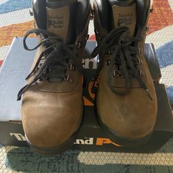 Timberland Steel Toe Boots Size 10.5